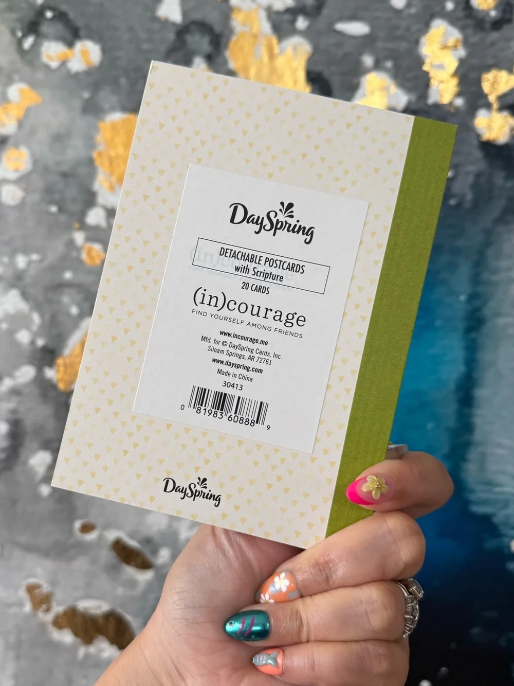 Dayspring (in)courage Postcard Book - 20 Encouragement Cards